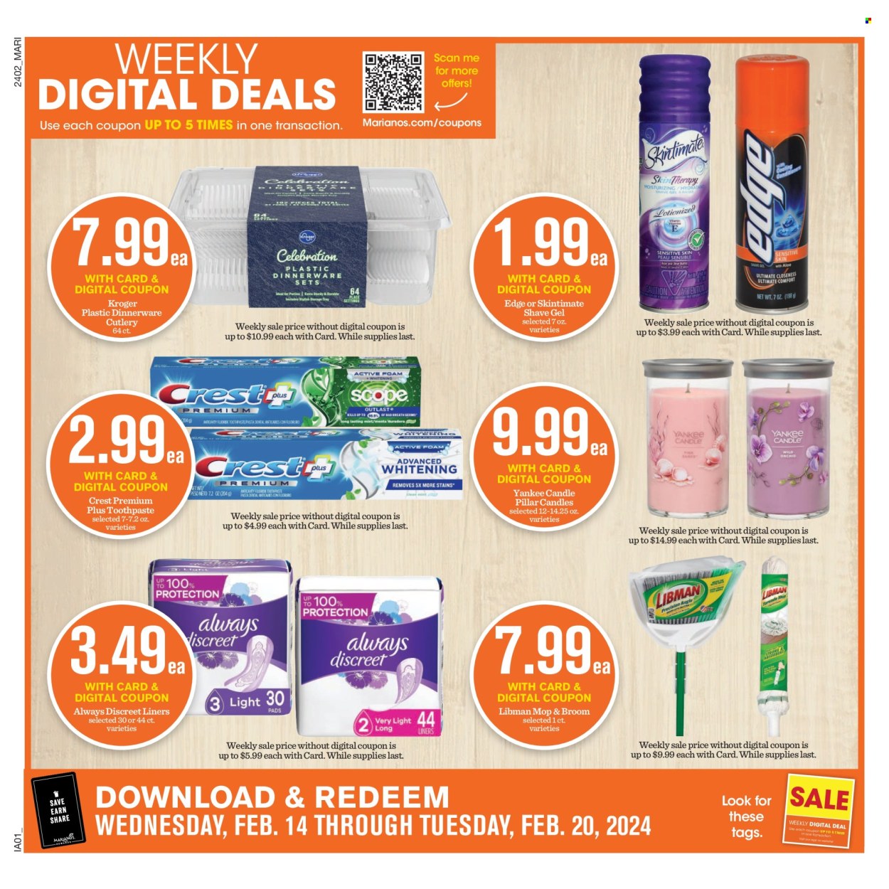 Mariano’s ad - 02/14/2024 - 02/20/2024. Page 10
