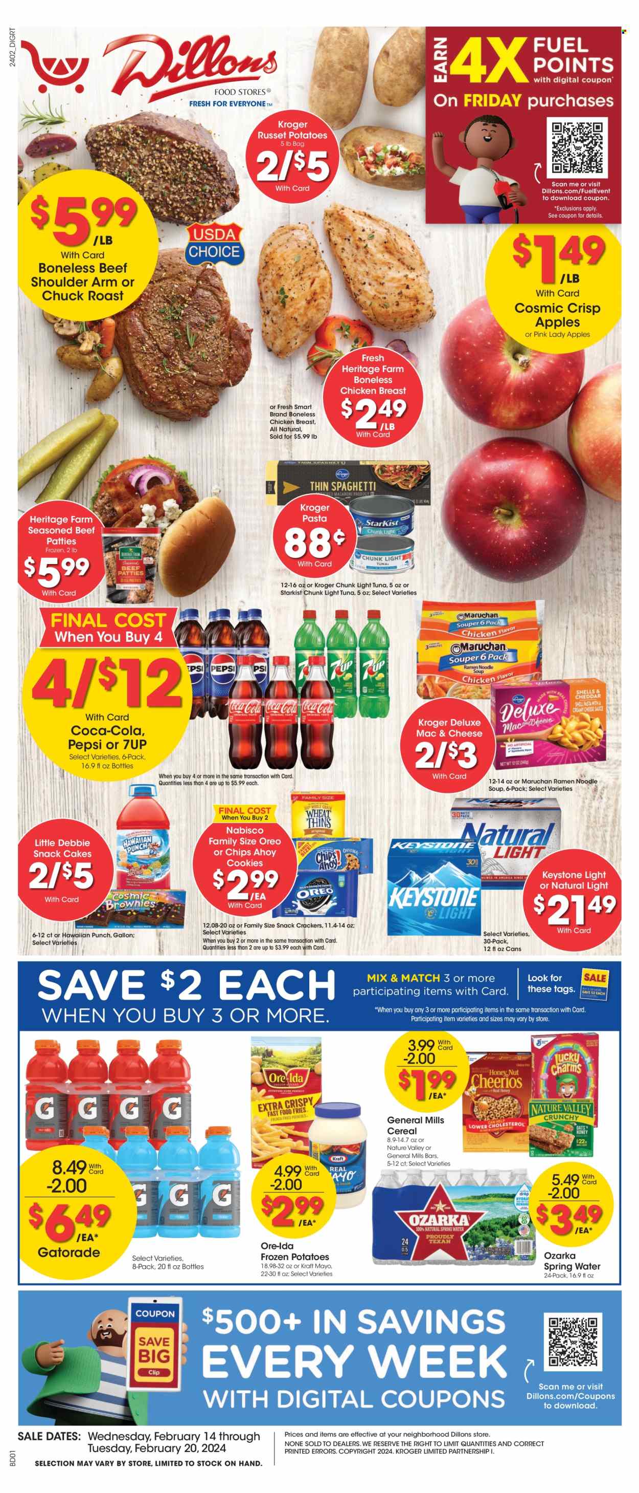 Dillons ad - 02/14/2024 - 02/20/2024. Page 1