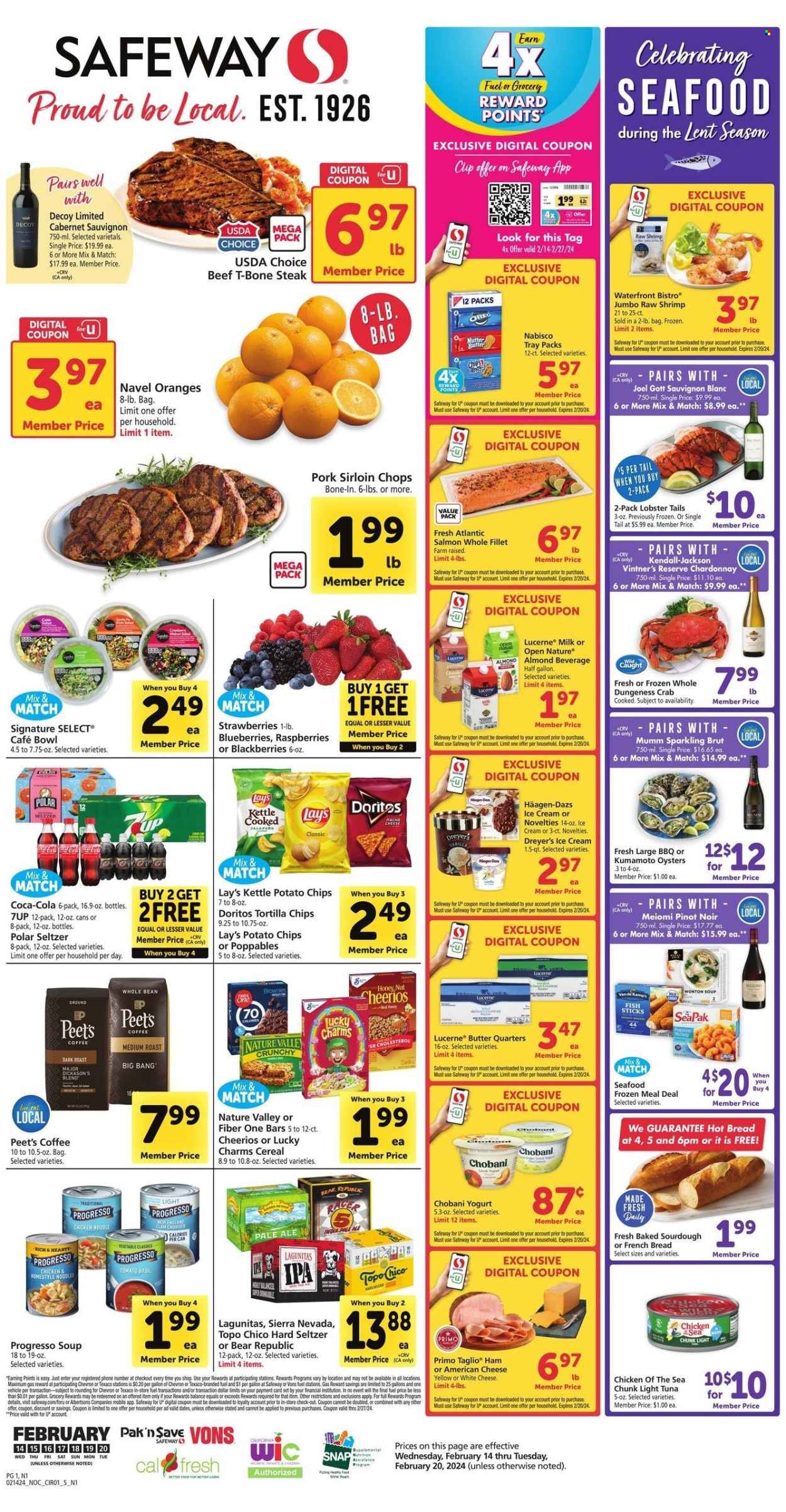 Safeway ad - 02/14/2024 - 02/20/2024. Page 1