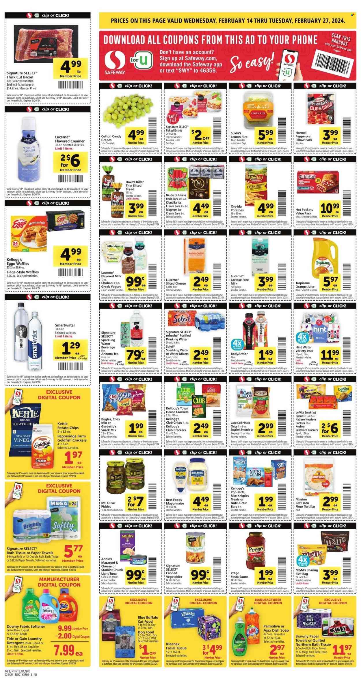 Safeway ad - 02/14/2024 - 02/20/2024. Page 2