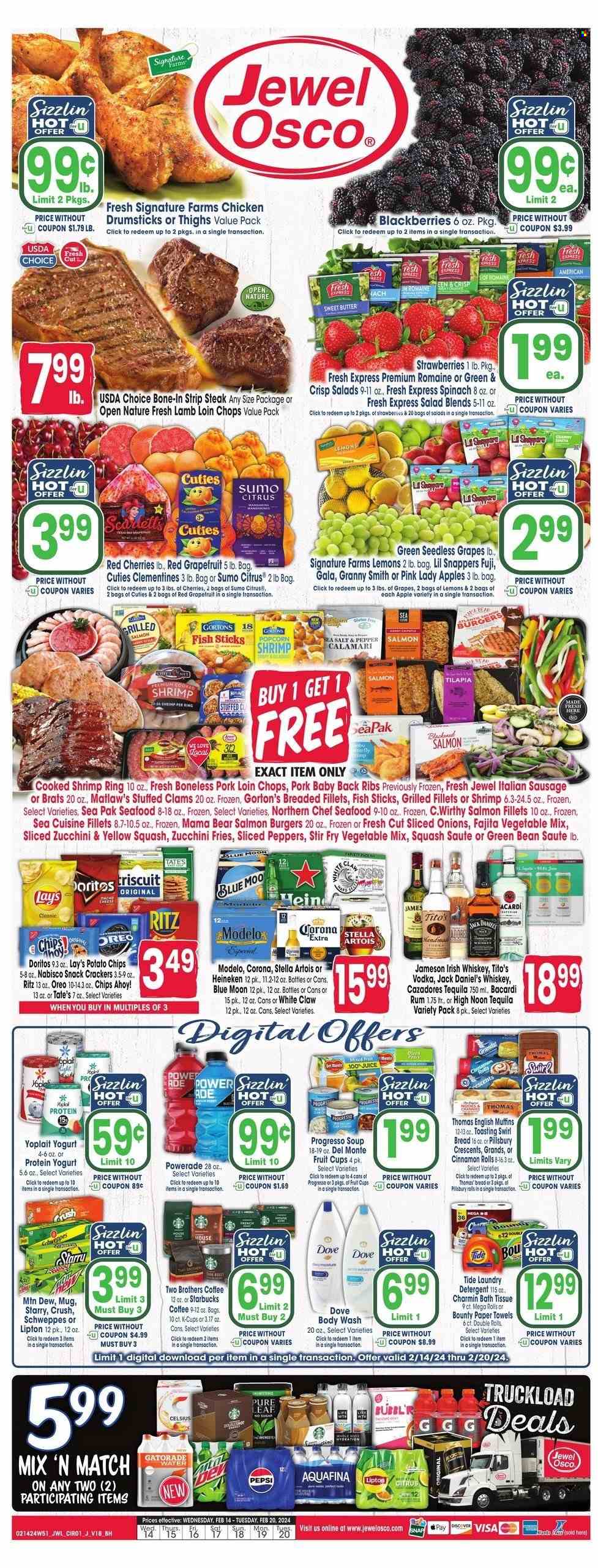 Jewel Osco ad - 02/14/2024 - 02/20/2024. Page 1