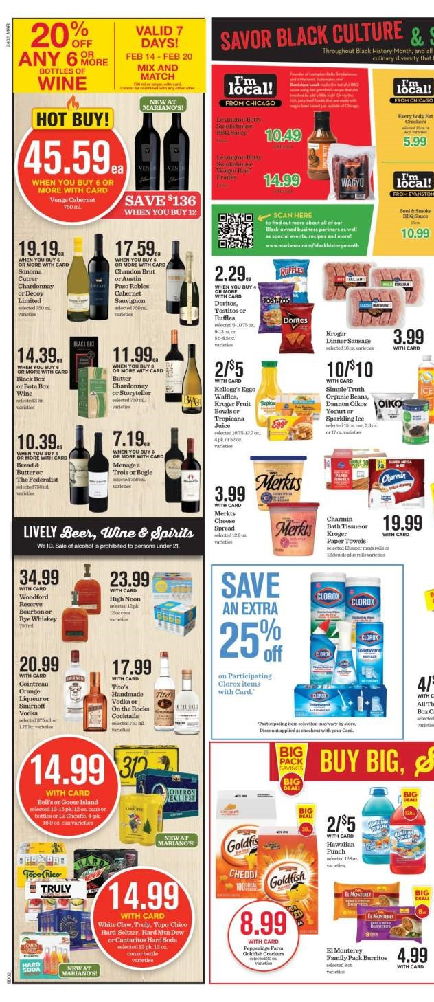Mariano’s ad - 02/14/2024 - 02/20/2024. Page 3
