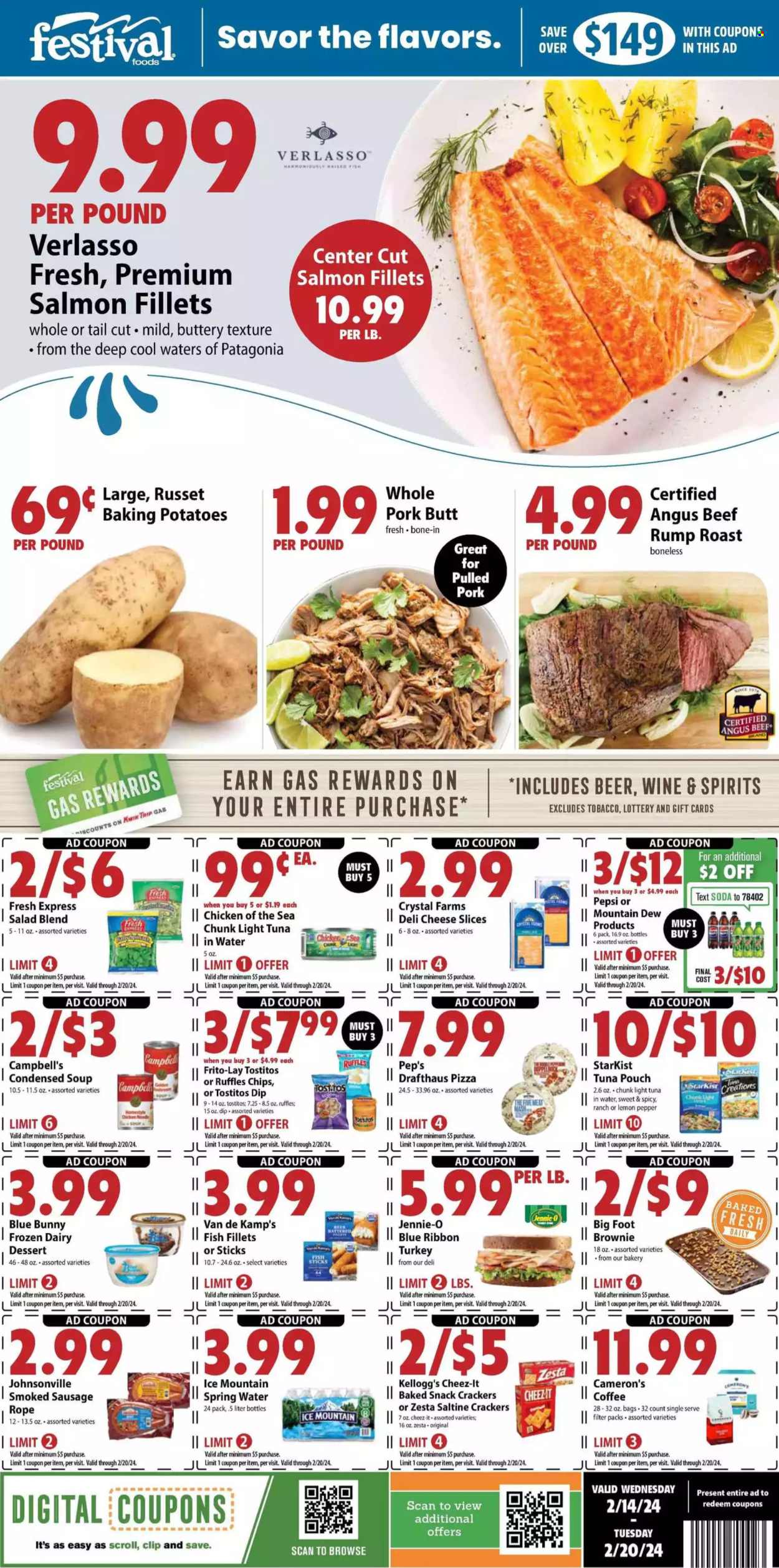 Festival Foods ad - 02/14/2024 - 02/20/2024. Page 1
