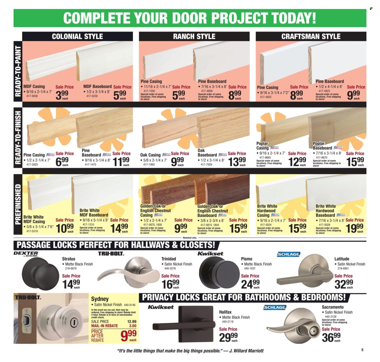 Menards ad - 02/15/2024 - 02/21/2024. Page 7