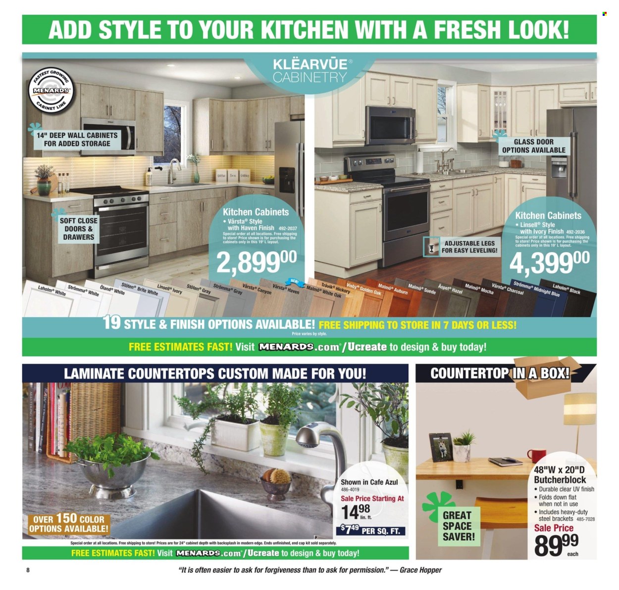 Menards ad - 02/15/2024 - 02/21/2024. Page 10