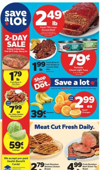 Save a Lot Flyer - 02/14/2024 - 02/20/2024.