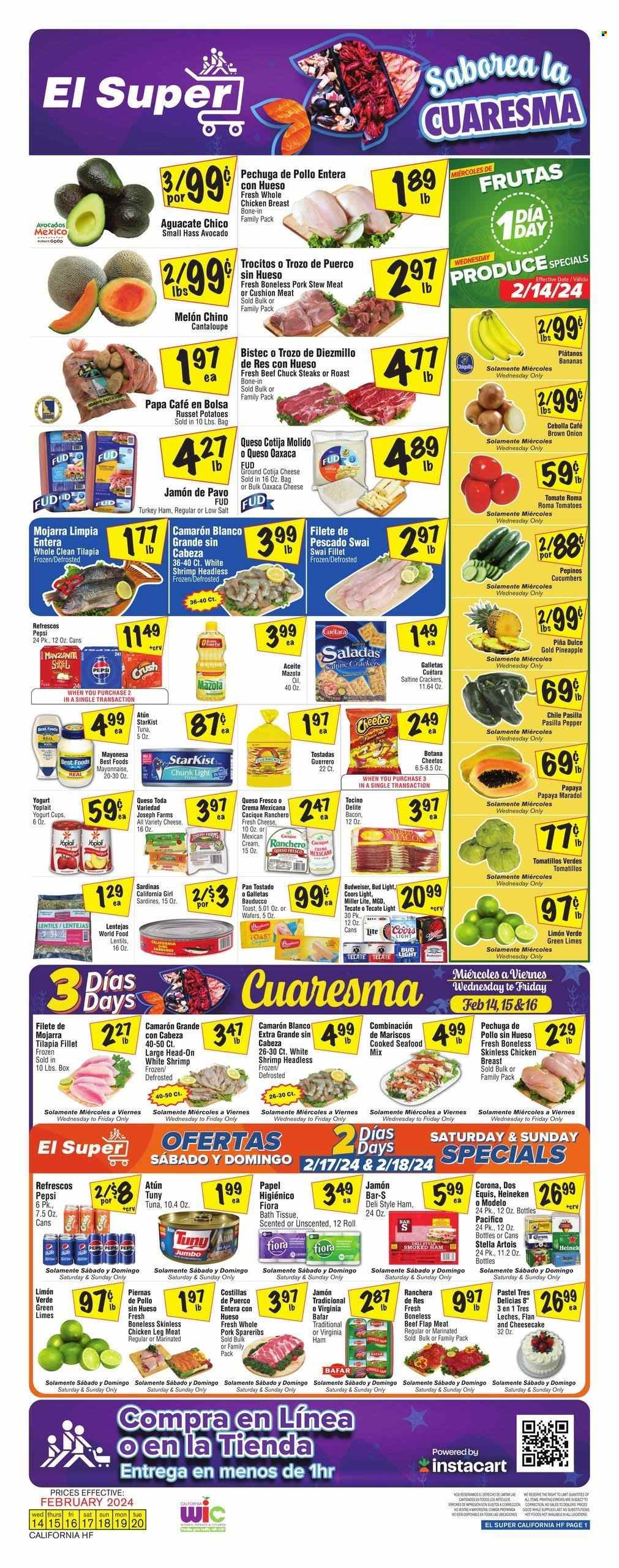 El Super ad - 02/14/2024 - 02/20/2024. Page 1