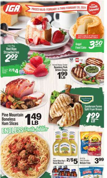 IGA Flyer - 02/14/2024 - 02/20/2024.