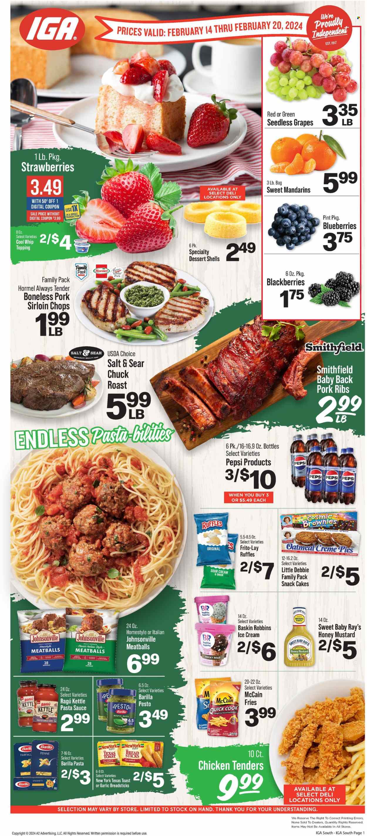 IGA ad - 02/14/2024 - 02/20/2024. Page 1
