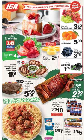 IGA Flyer - 02/14/2024 - 02/20/2024.
