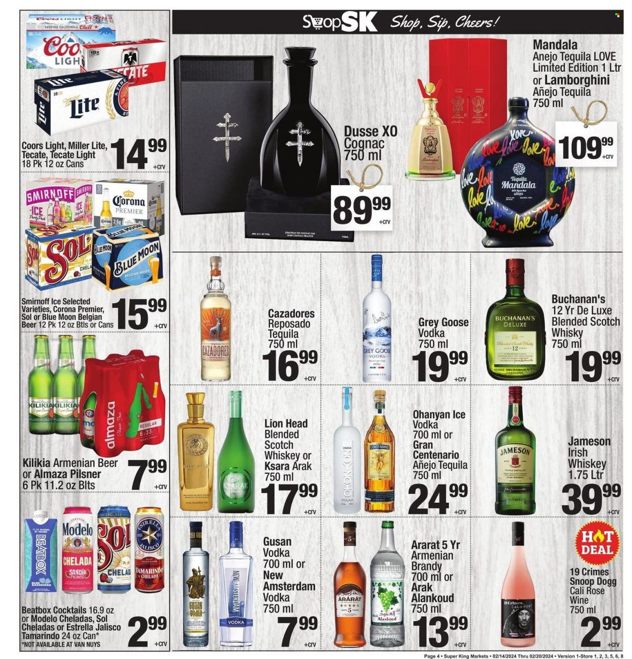 Super King Markets ad - 02/14/2024 - 02/20/2024. Page 4