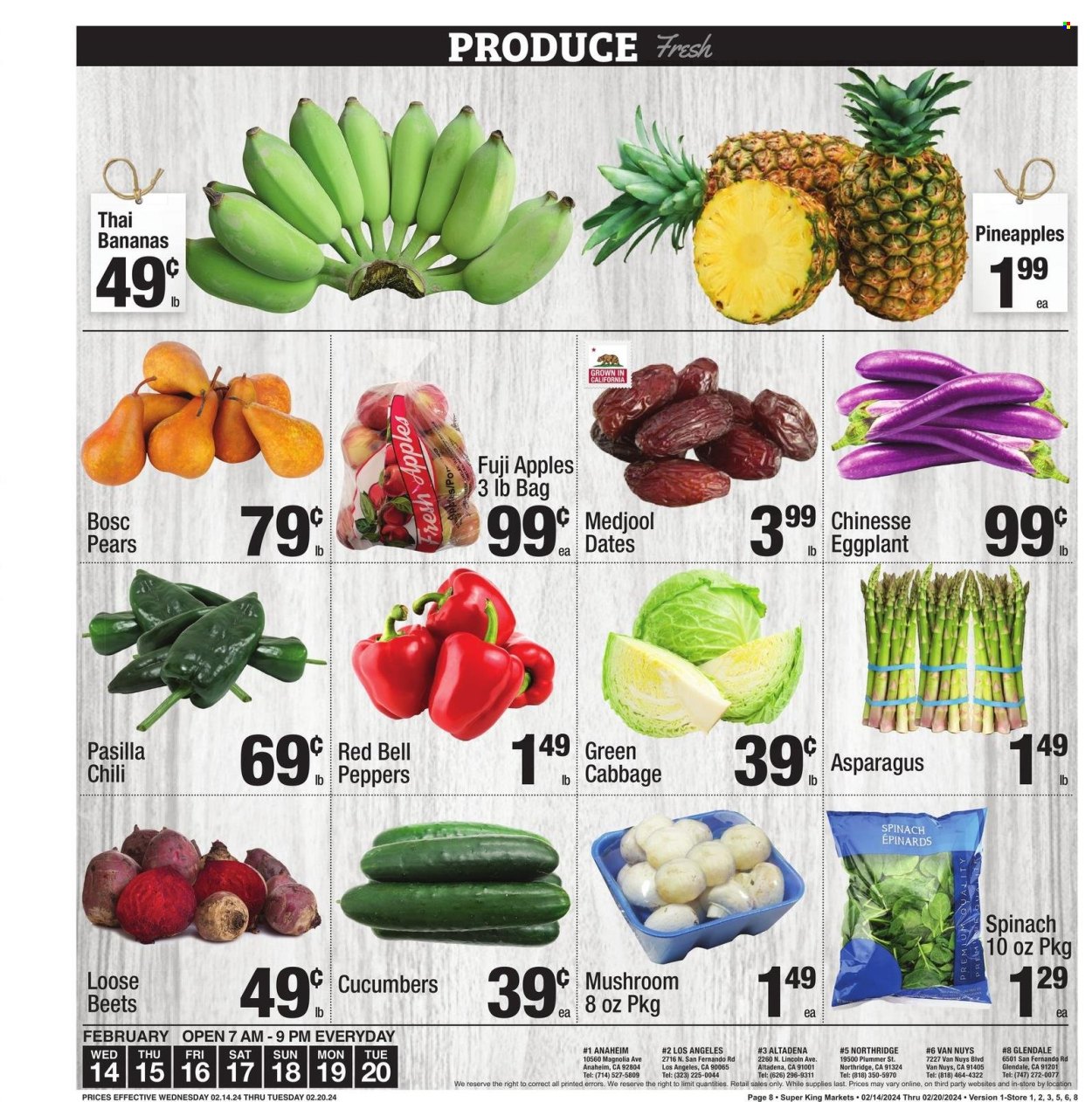 Super King Markets ad - 02/14/2024 - 02/20/2024. Page 8