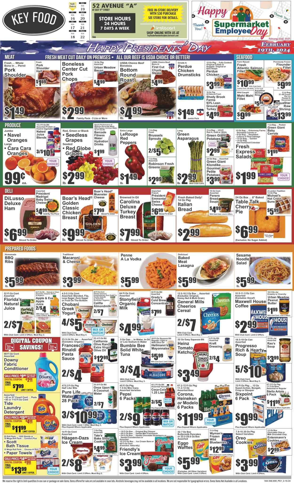 Key Food ad - 02/16/2024 - 02/22/2024. Page 1