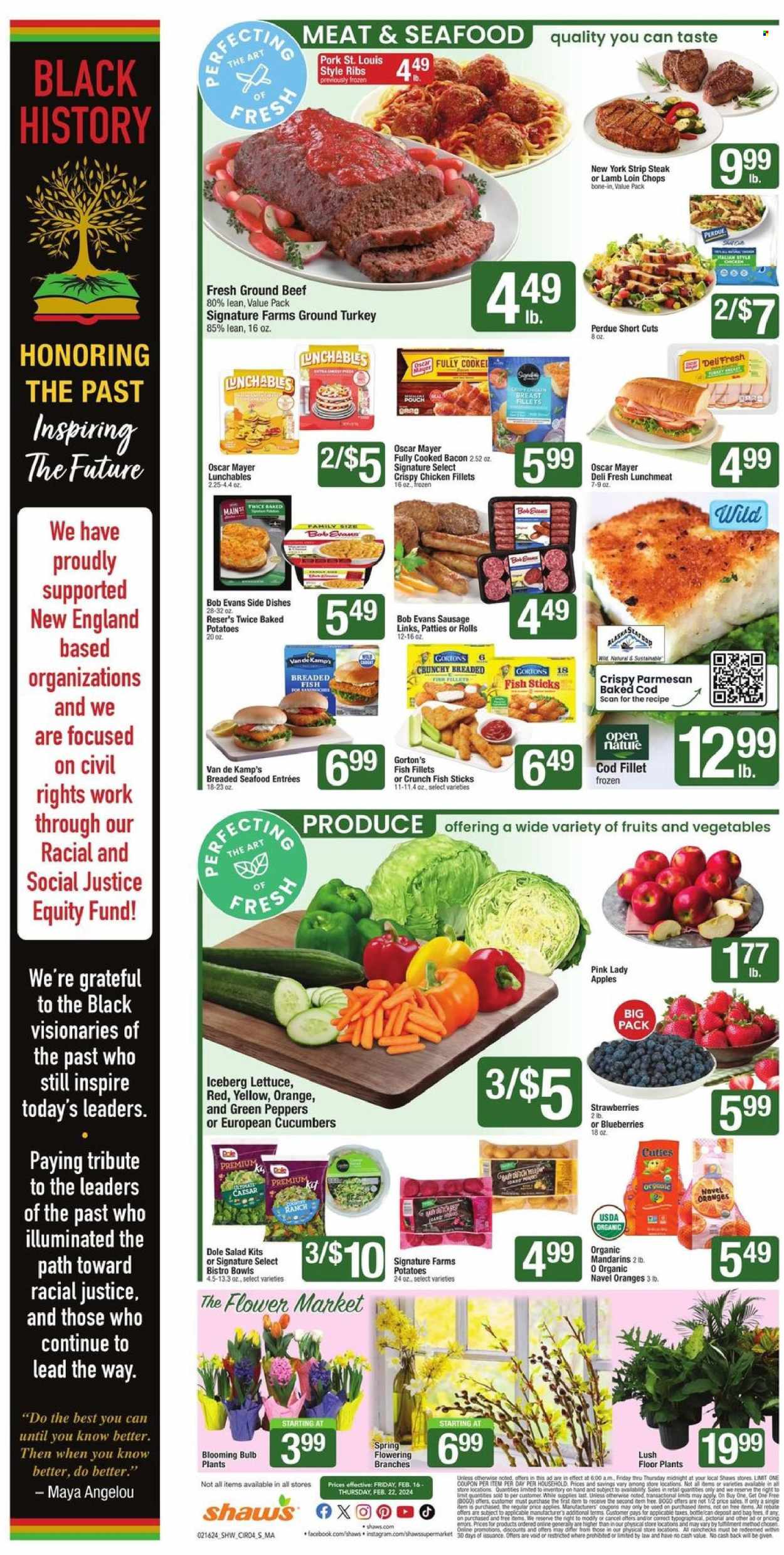 Shaw’s ad - 02/16/2024 - 02/22/2024. Page 4