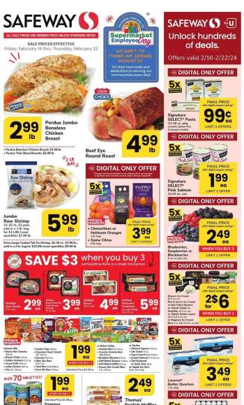 Safeway Flyer - 02/16/2024 - 02/22/2024.