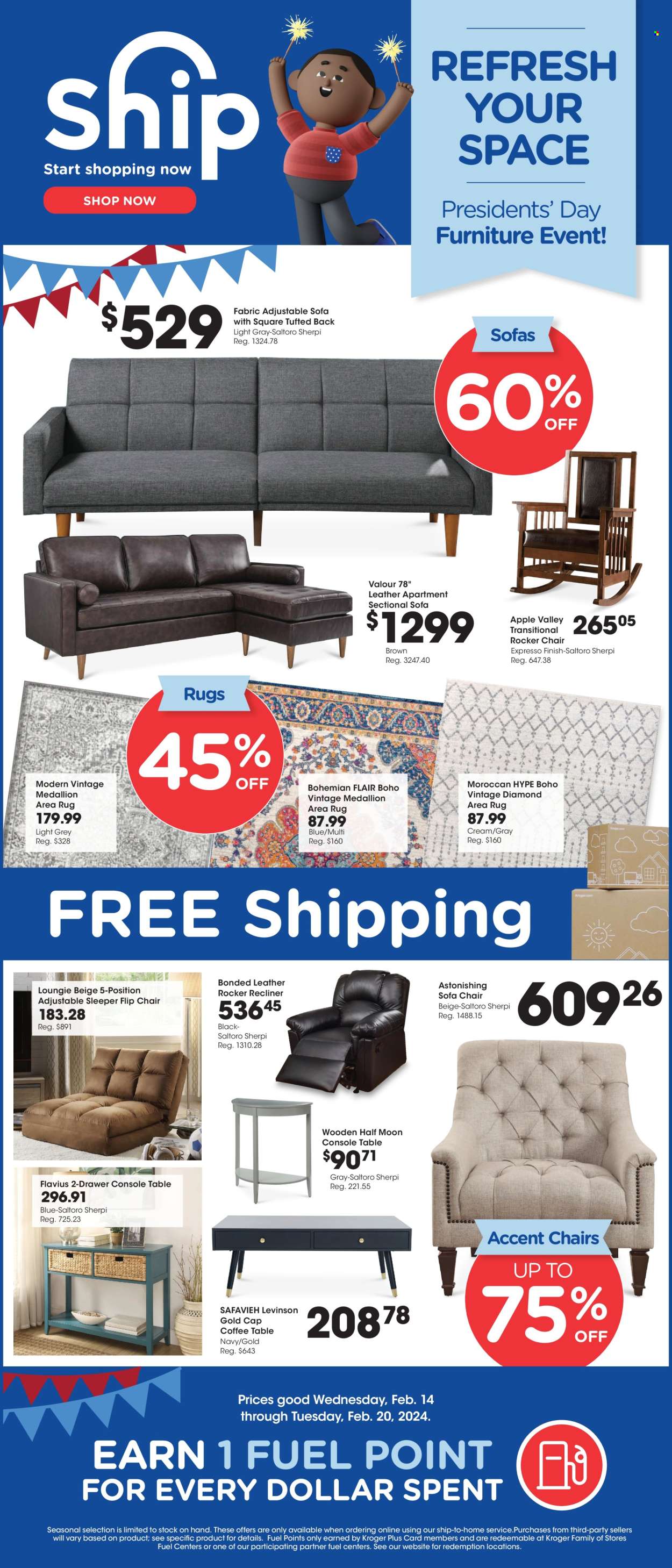 Fred Meyer ad - 02/14/2024 - 02/20/2024. Page 1