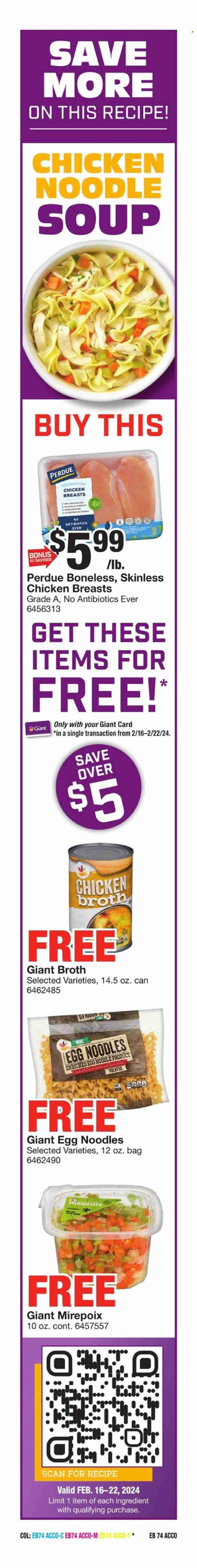 Giant Food ad - 02/16/2024 - 02/22/2024. Page 10