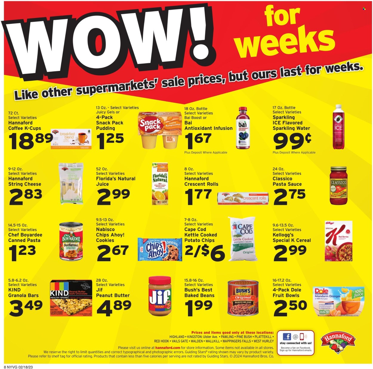 Hannaford ad - 02/18/2024 - 02/24/2024. Page 8