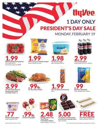 Hy-Vee Flyer - 02/19/2024 - 02/19/2024.