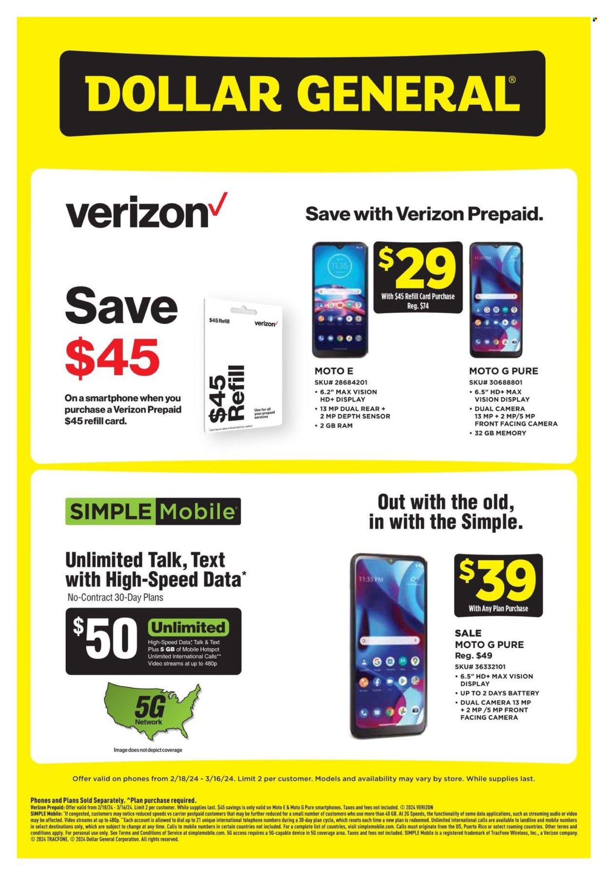 Dollar General ad - 02/18/2024 - 03/16/2024. Page 2