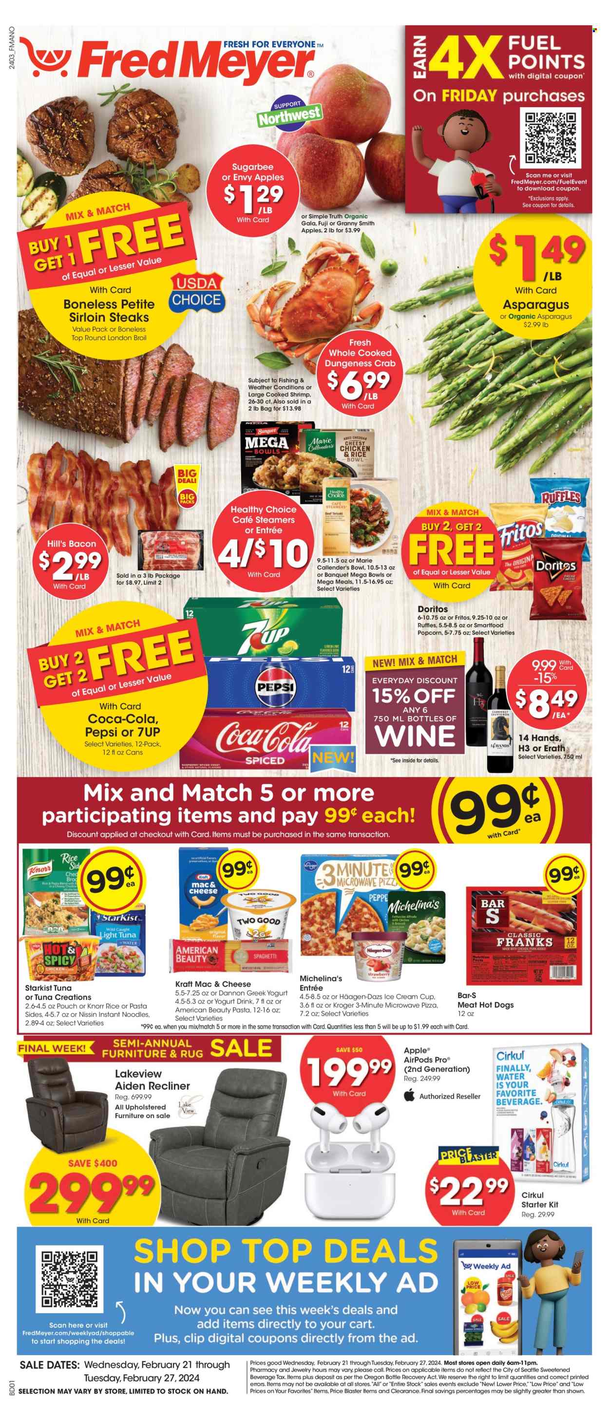 Fred Meyer ad - 02/21/2024 - 02/27/2024. Page 1