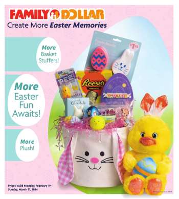 Family Dollar Flyer - 02/19/2024 - 03/31/2024.