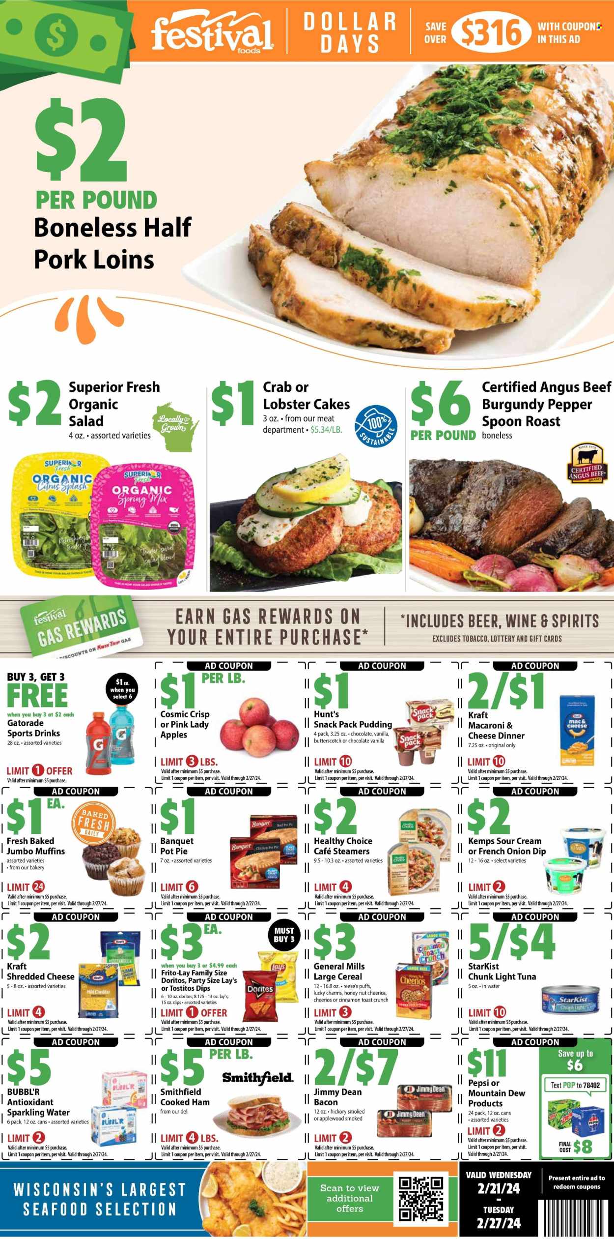 Festival Foods ad - 02/21/2024 - 02/27/2024. Page 1