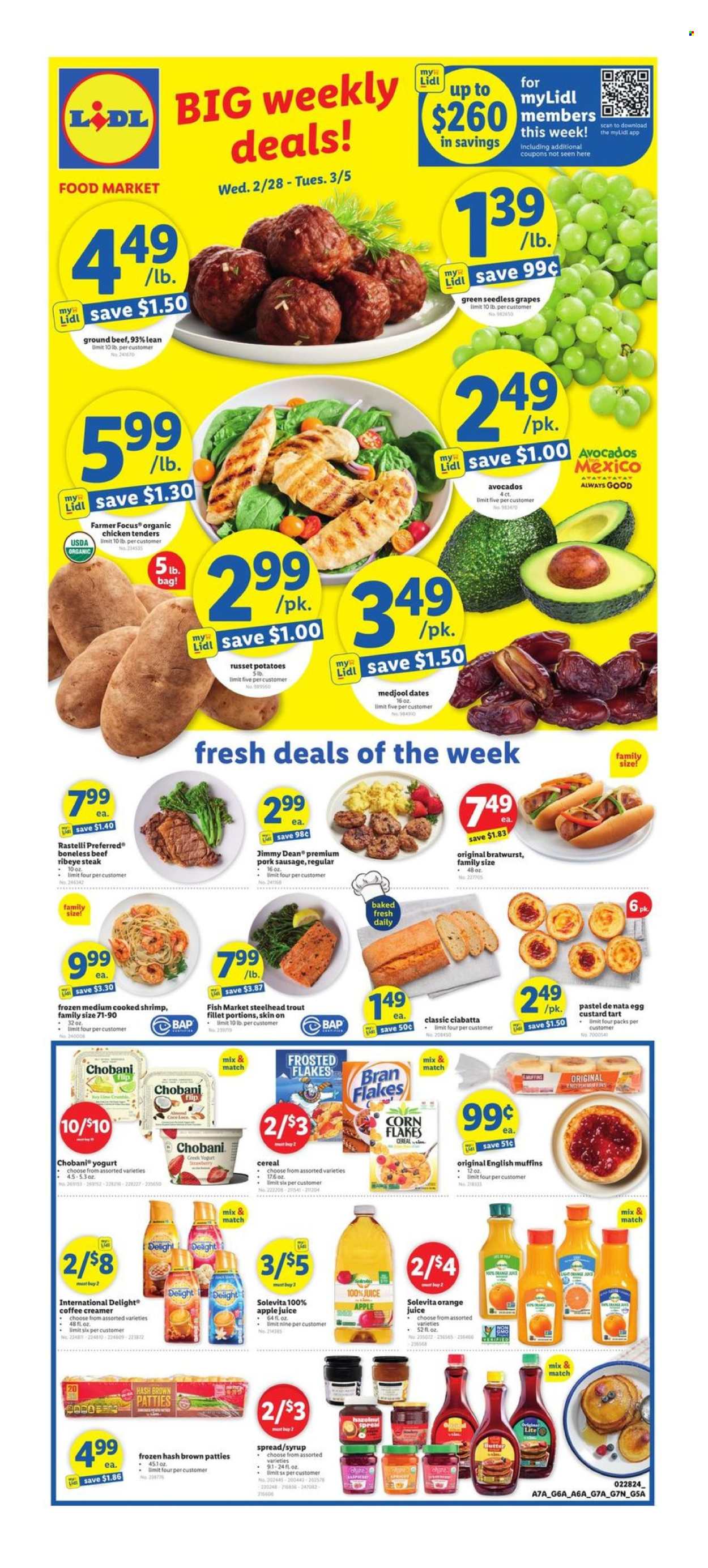 Lidl ad - 02/28/2024 - 03/05/2024. Page 1