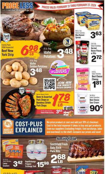 thumbnail - Price Less Foods Ad