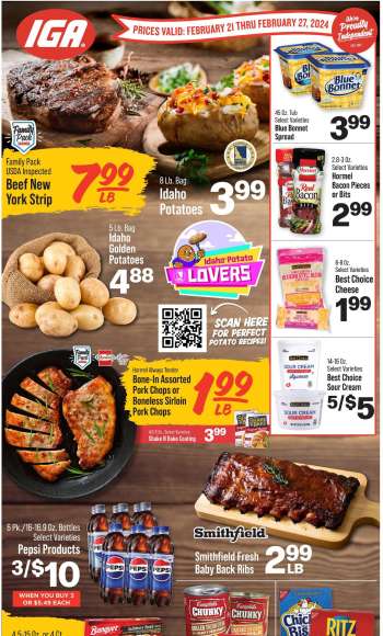 IGA Flyer - 02/21/2024 - 02/27/2024.