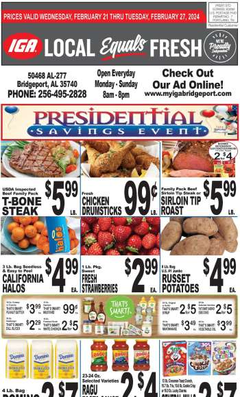 IGA Flyer - 02/21/2024 - 02/27/2024.