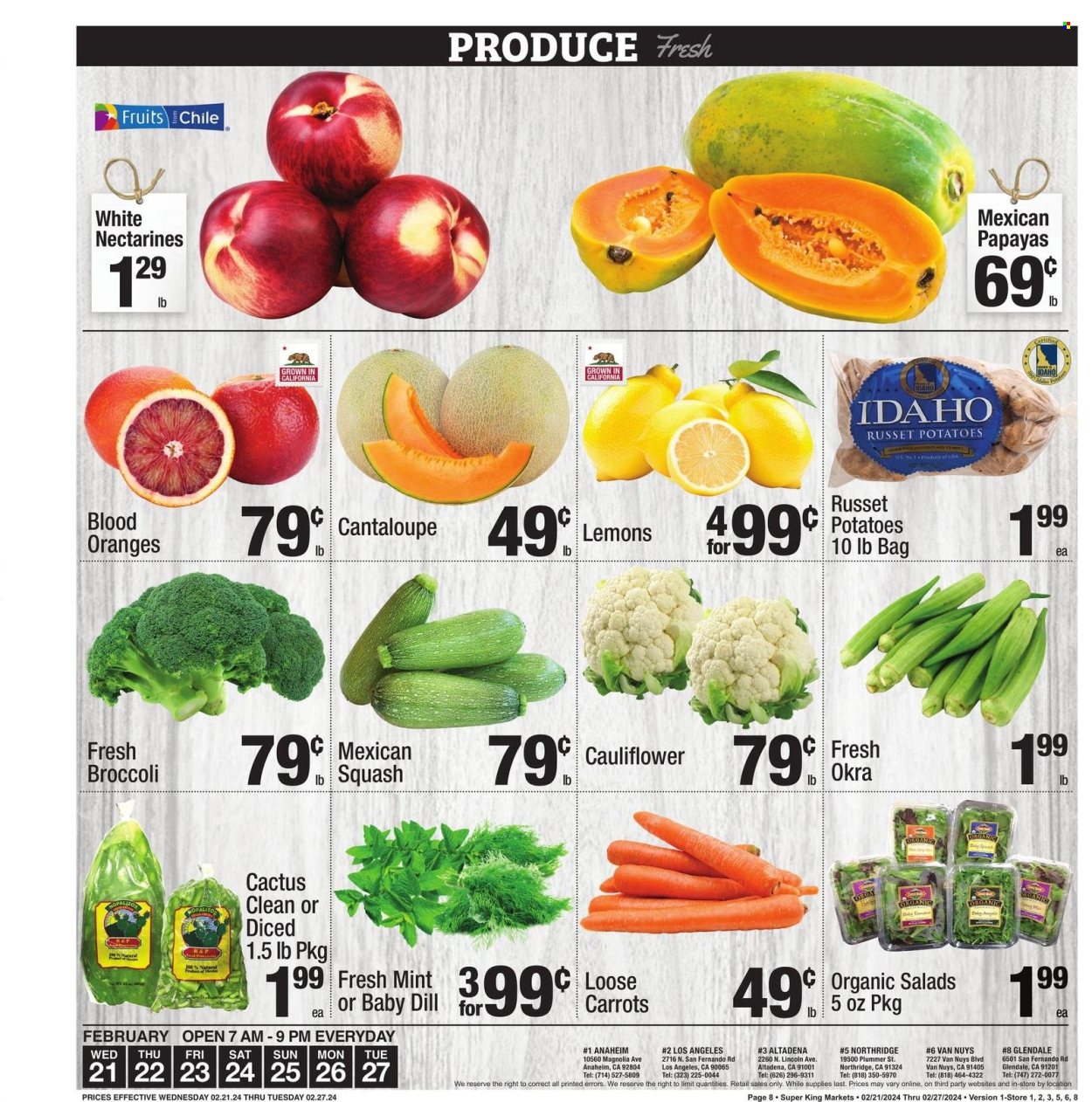 Super King Markets ad - 02/21/2024 - 02/27/2024. Page 8