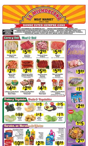 thumbnail - La Michoacana Meat Market Ad