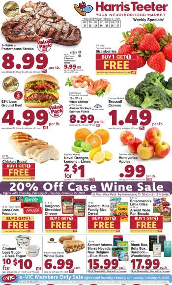 Harris Teeter Flyer - 02/21/2024 - 02/27/2024.