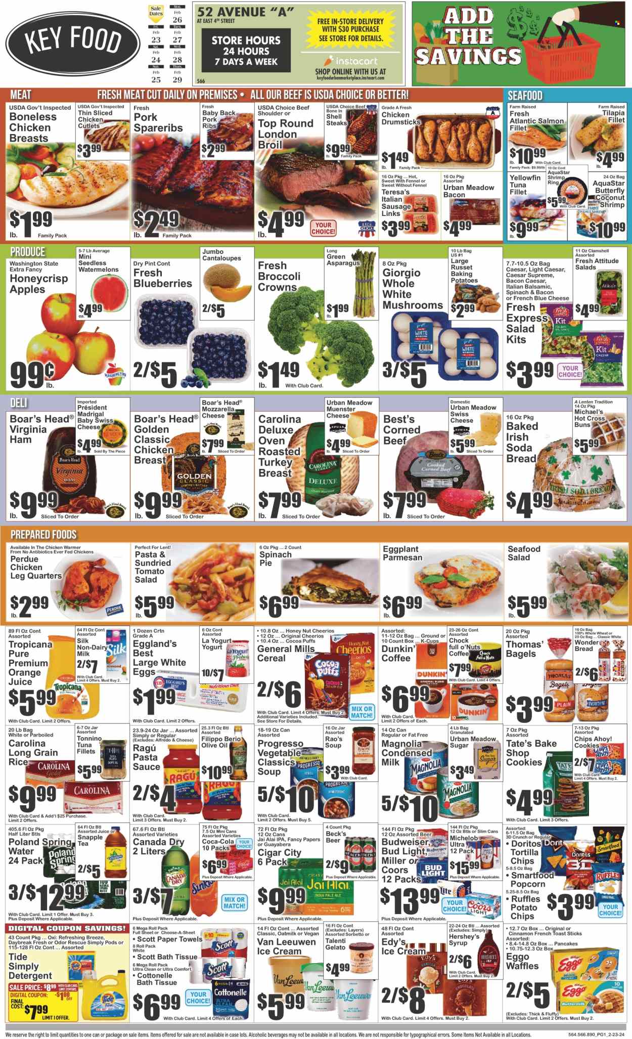 Key Food ad - 02/23/2024 - 02/29/2024. Page 1