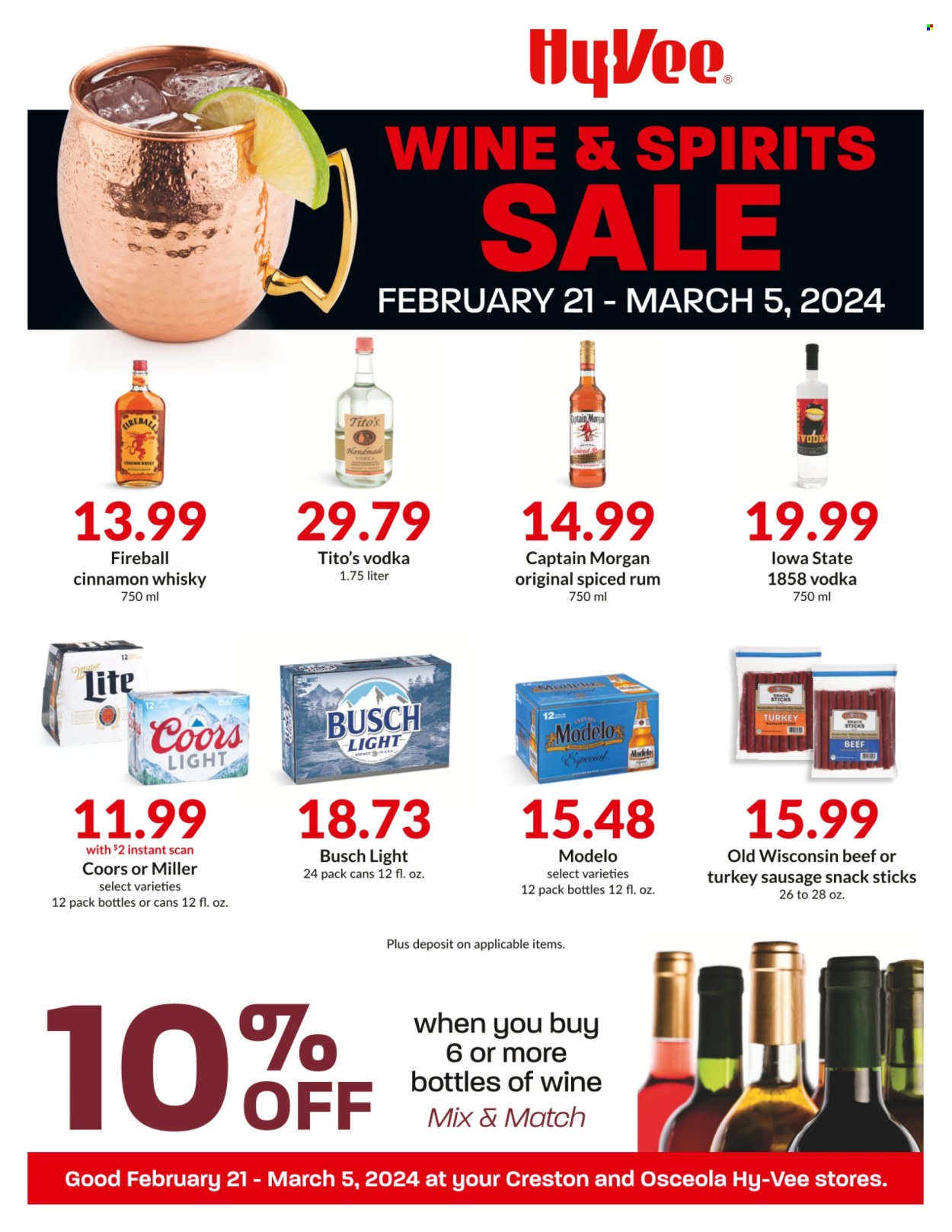 Hy-Vee ad - 02/21/2024 - 03/05/2024. Page 1