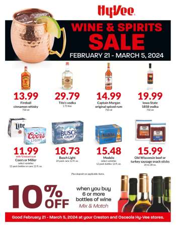 Hy-Vee Flyer - 02/21/2024 - 03/05/2024.