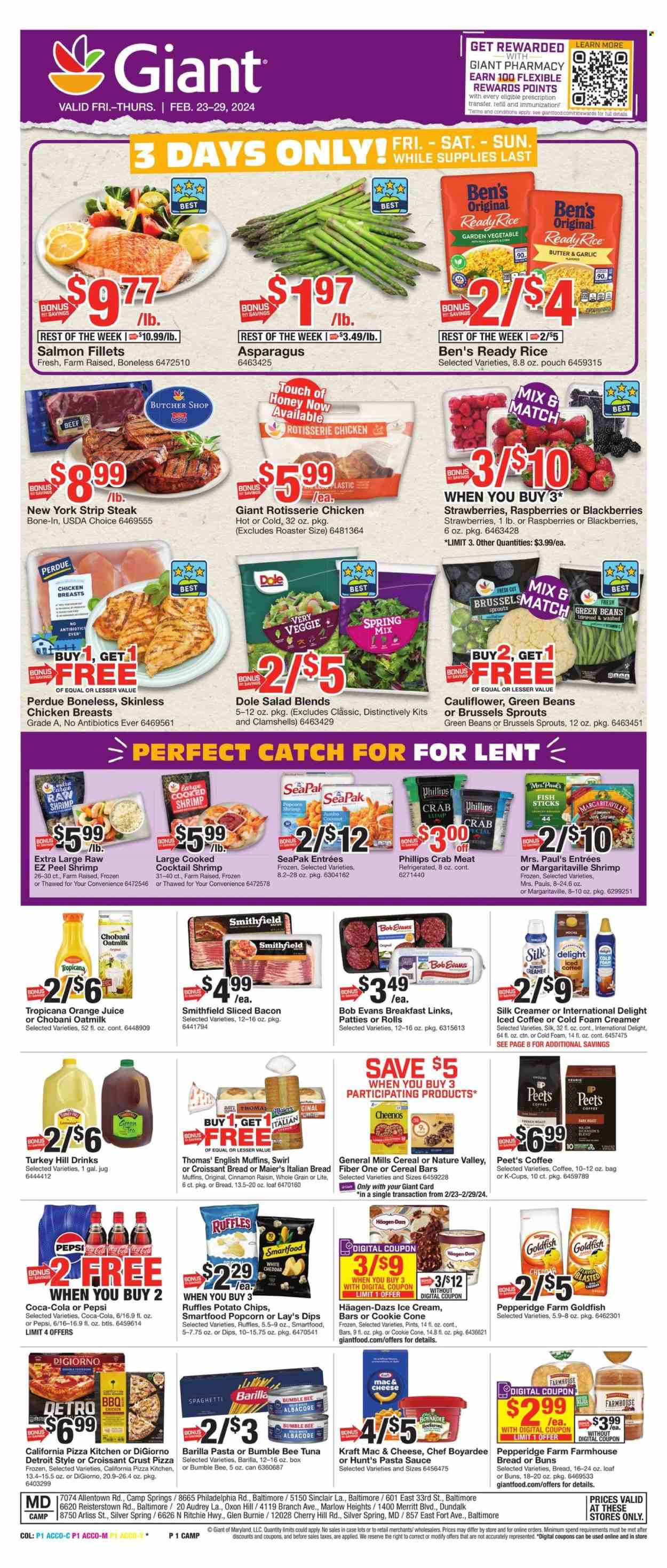 Giant Food ad - 02/23/2024 - 02/29/2024. Page 1