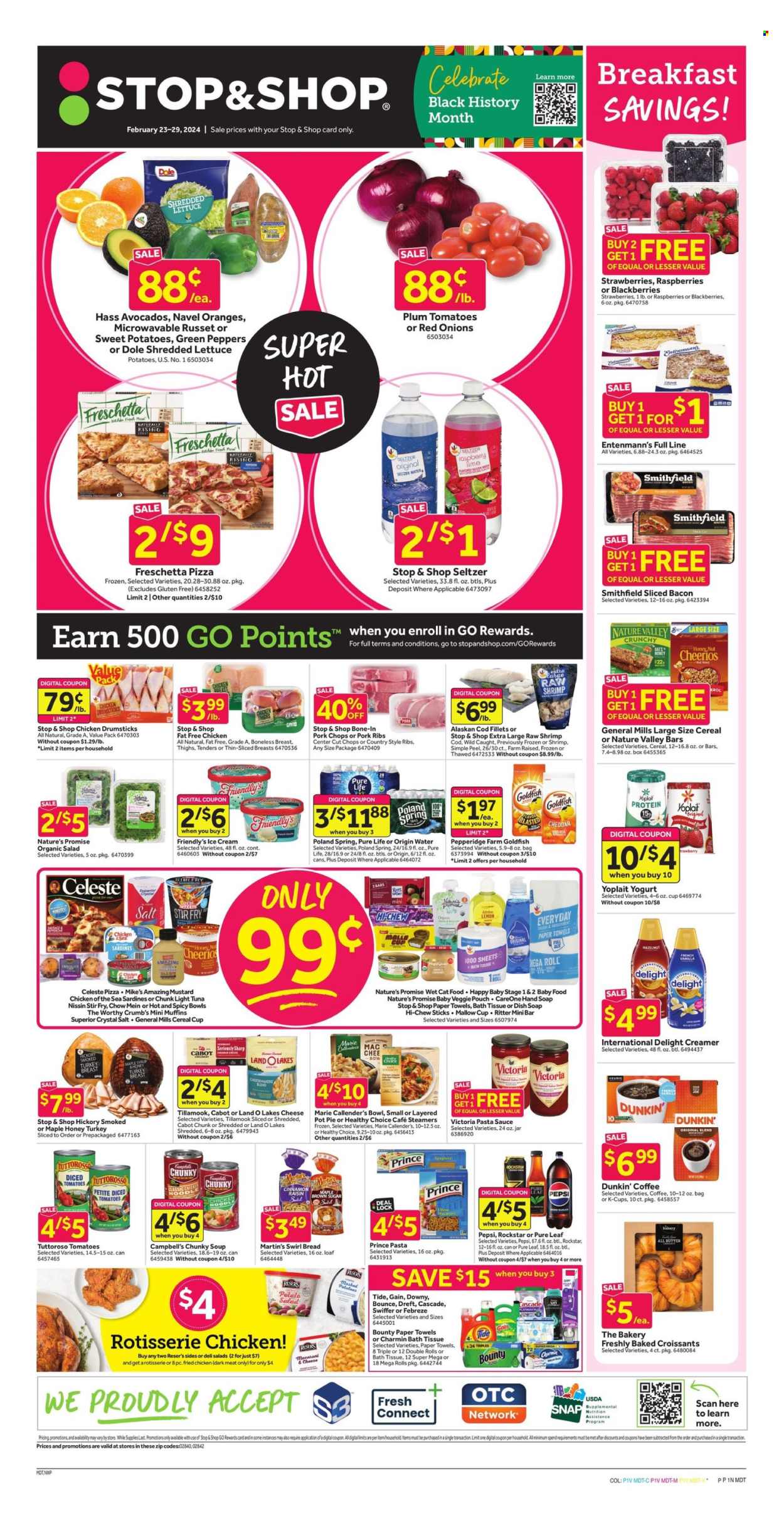 Stop & Shop ad - 02/23/2024 - 02/29/2024. Page 1