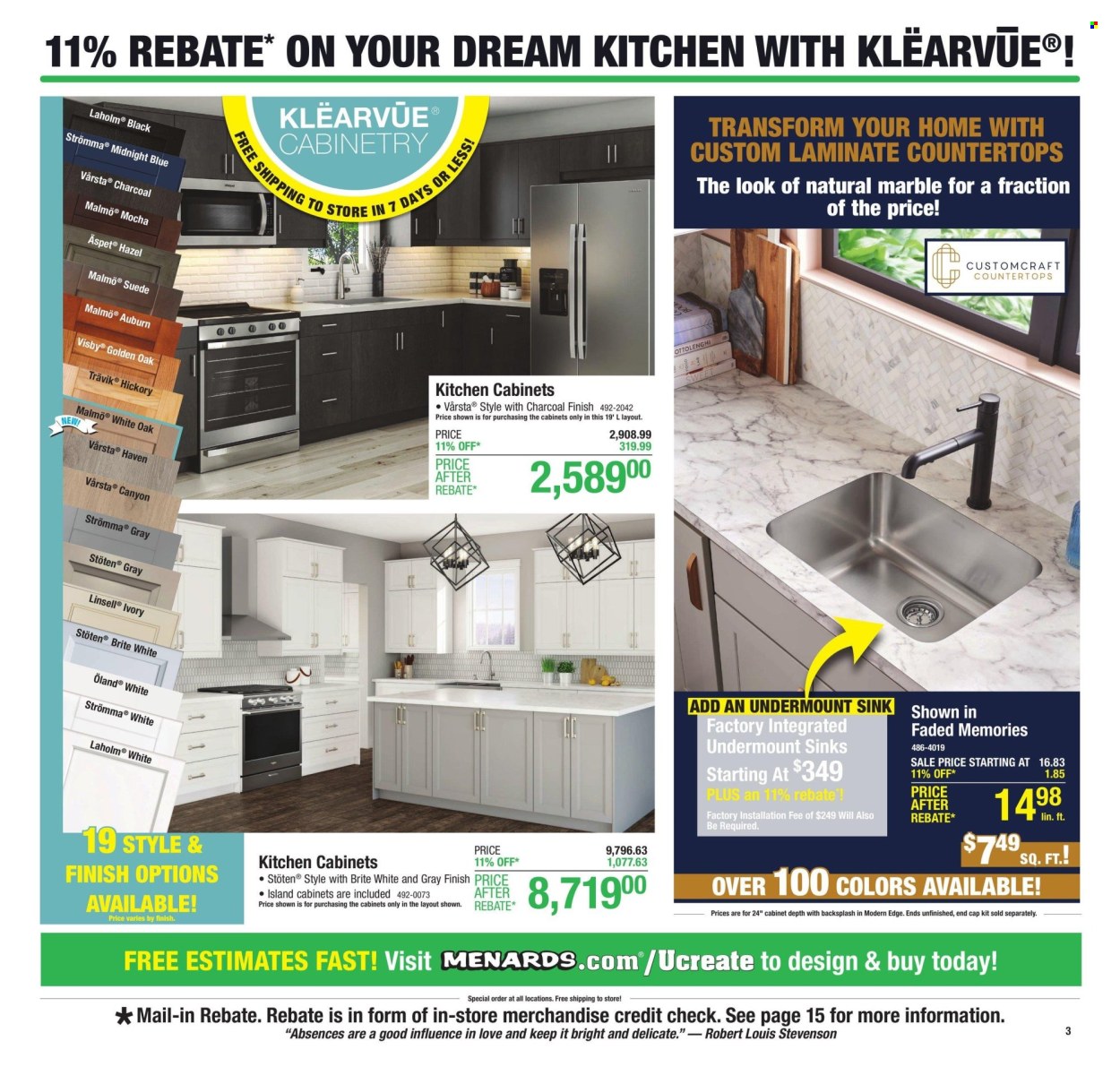 Menards ad - 02/22/2024 - 03/03/2024. Page 4