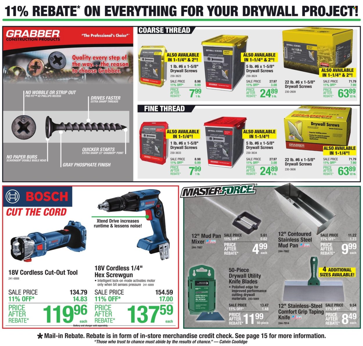 Menards ad - 02/22/2024 - 03/03/2024. Page 11