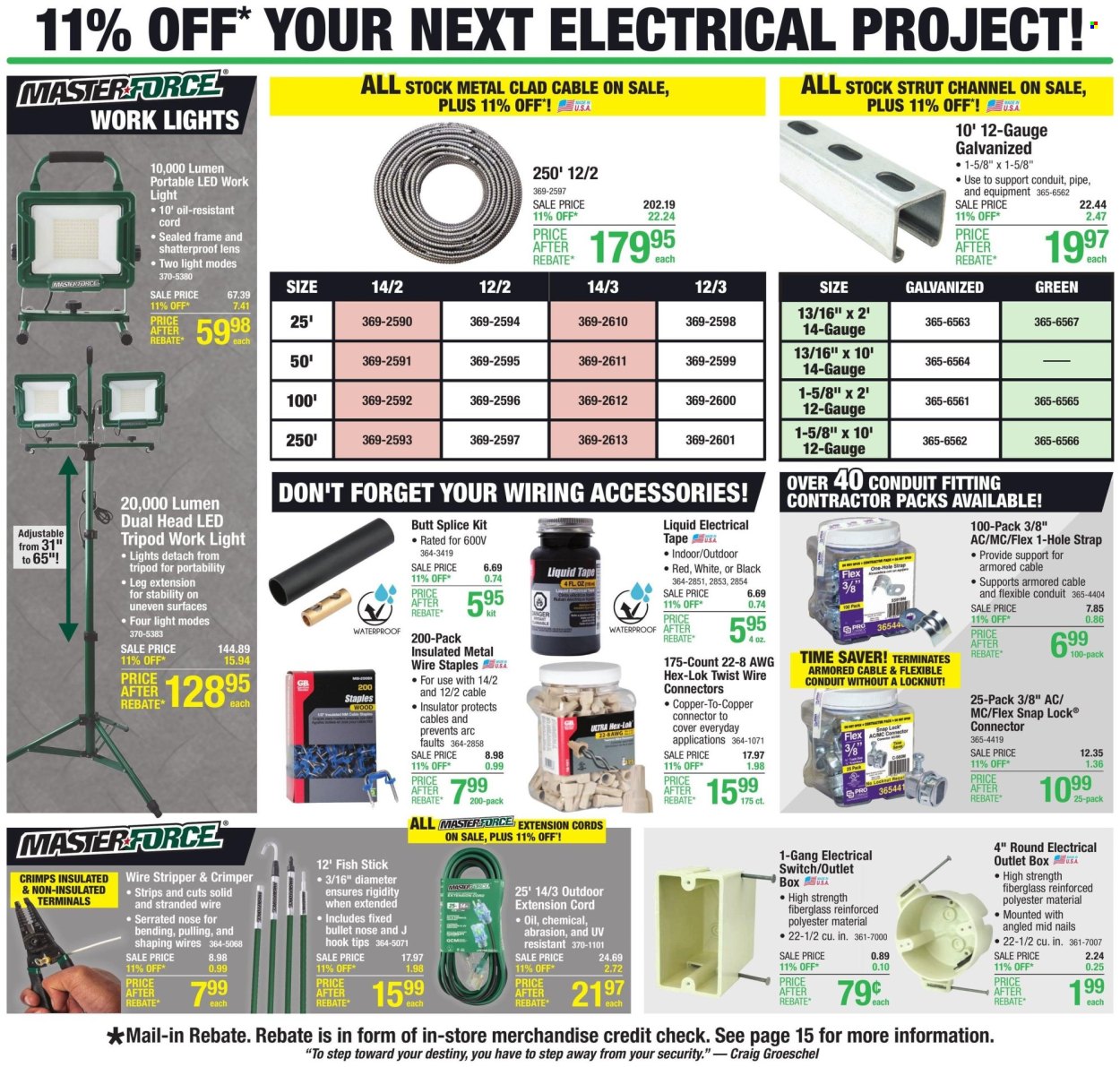 Menards ad - 02/22/2024 - 03/03/2024. Page 19