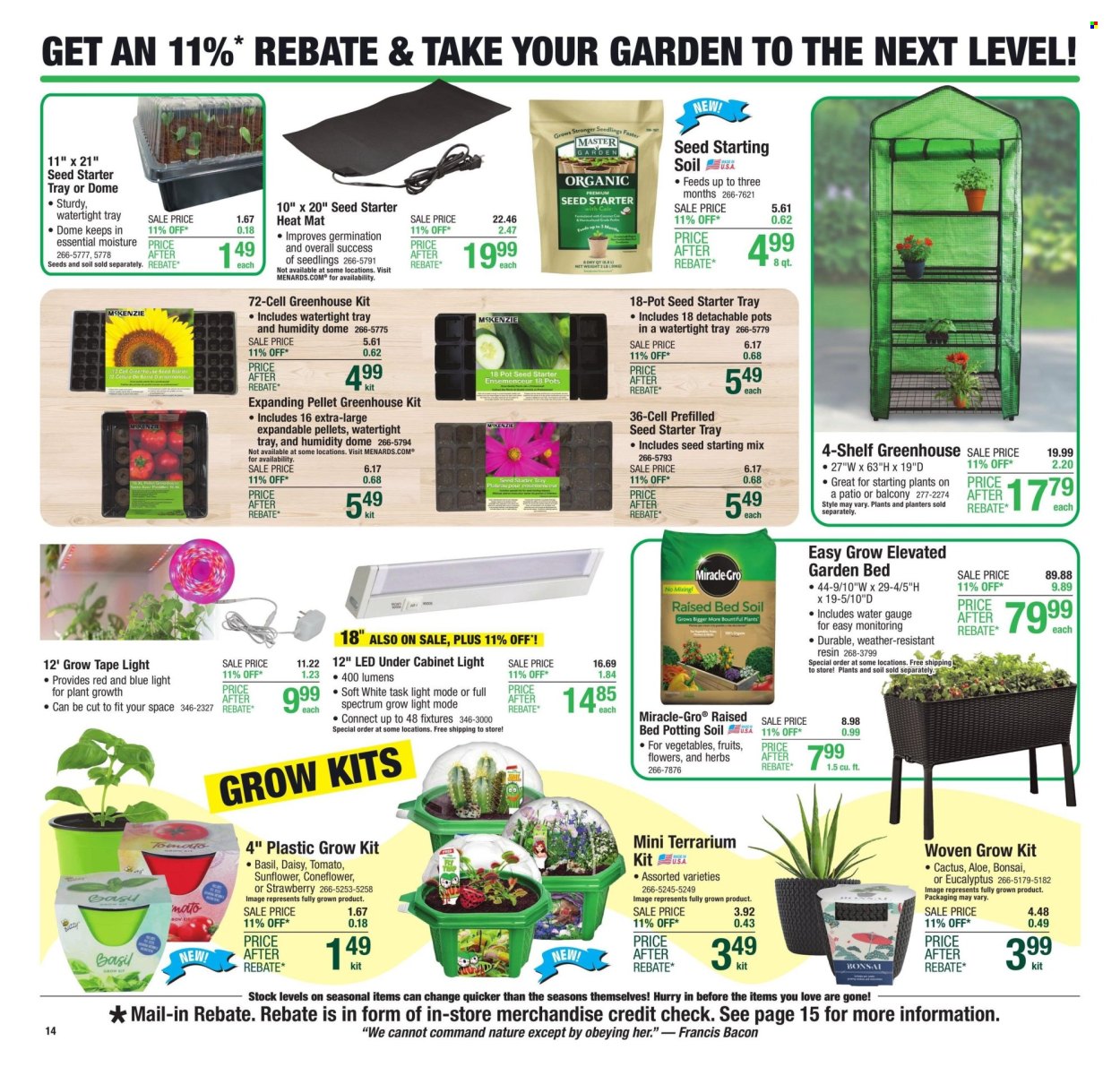 Menards ad - 02/22/2024 - 03/03/2024. Page 23