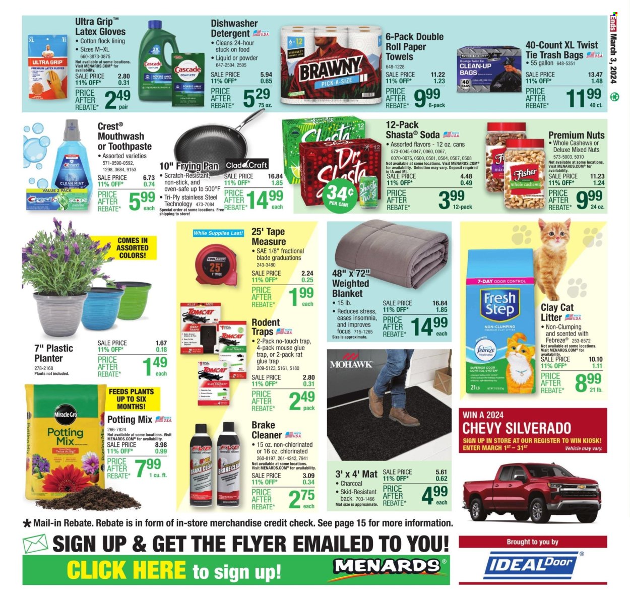 Menards ad - 02/22/2024 - 03/03/2024. Page 25