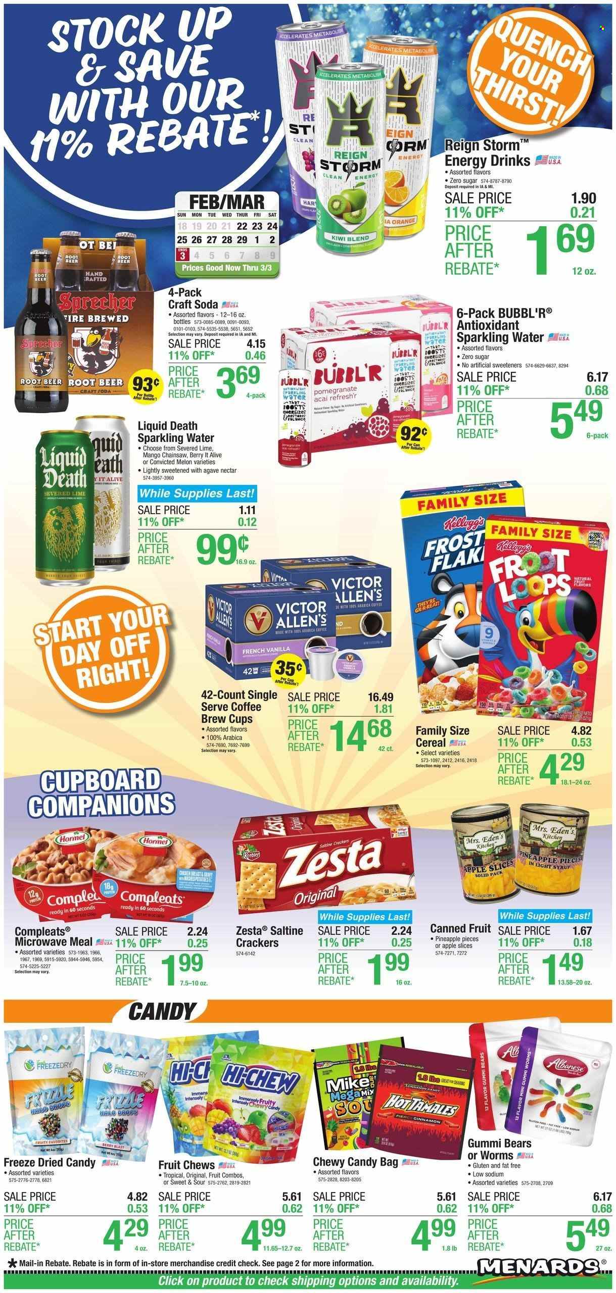Menards ad - 02/22/2024 - 03/03/2024. Page 1