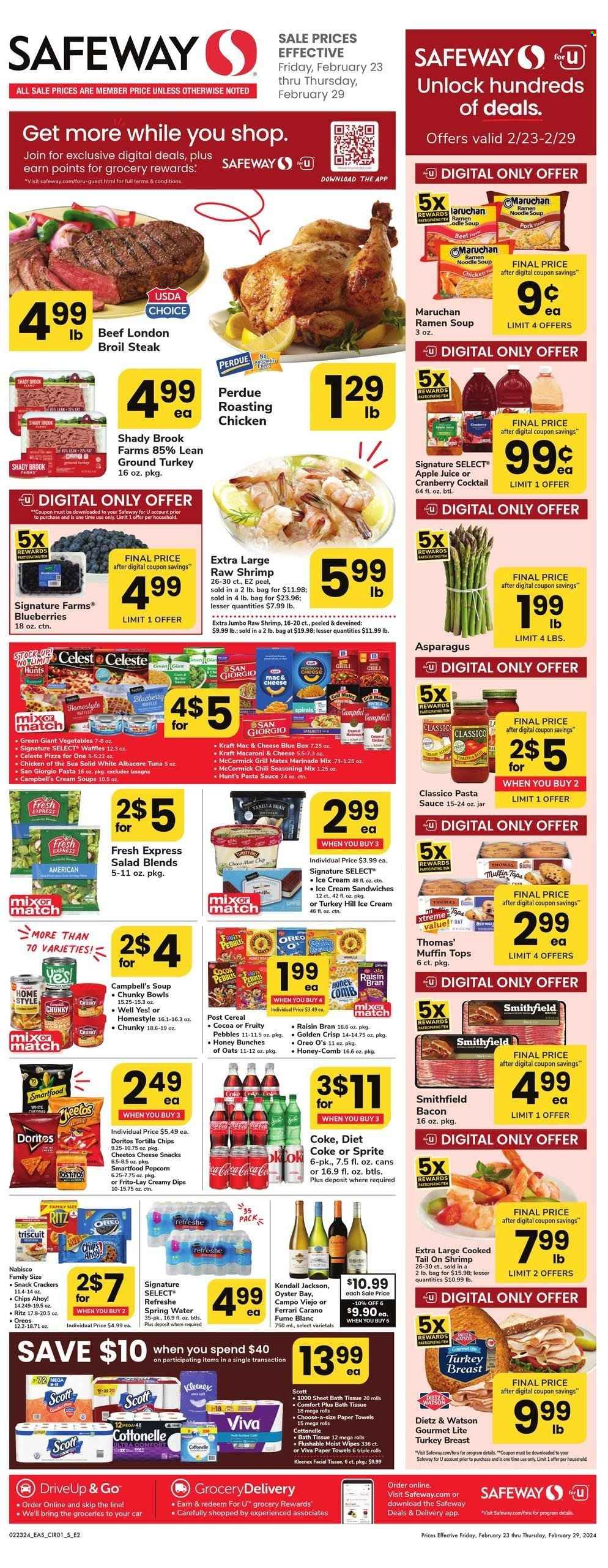Safeway ad - 02/23/2024 - 02/29/2024. Page 1