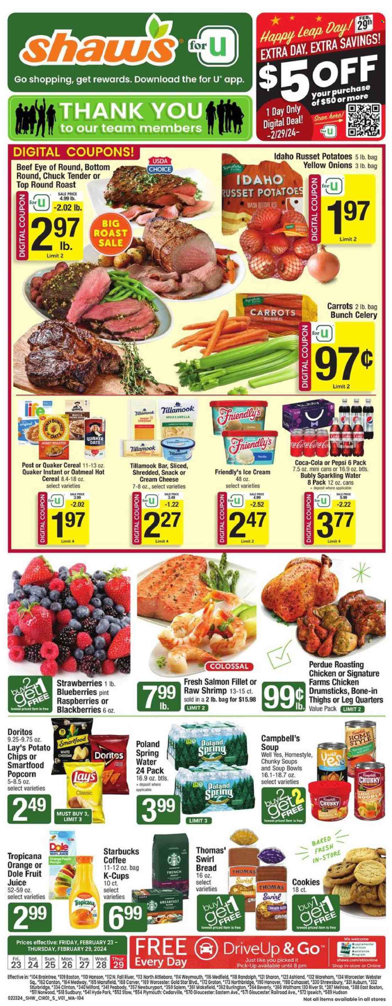 Shaw’s ad - 02/23/2024 - 02/29/2024. Page 1