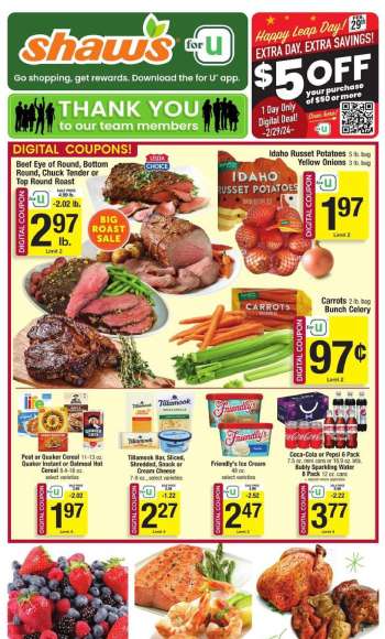 Shaw’s Flyer - 02/23/2024 - 02/29/2024.