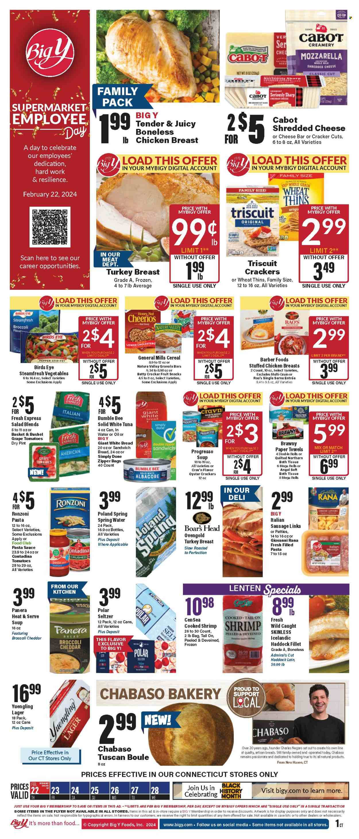 Big Y ad - 02/22/2024 - 02/28/2024. Page 1