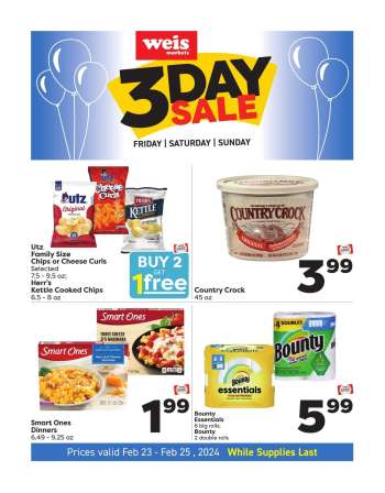 Weis Flyer - 02/23/2024 - 02/25/2024.